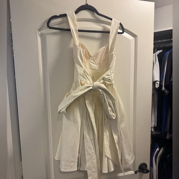 ASOS Luxe Drop Waist Mini Dress - NWT - Picture 3 of 4